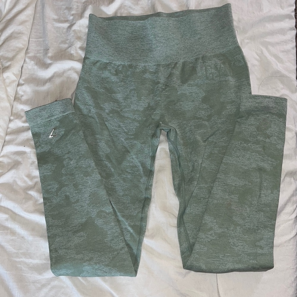 Camo scrunch gymshark leggings